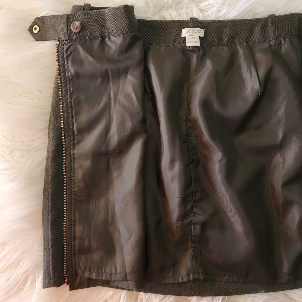 J Crew zipper skirt - Picture 5 of 5